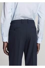 thumbnail: Mango Man slim fit pantalon - donkerblauw