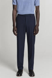 thumbnail: Mango Man slim fit pantalon - donkerblauw