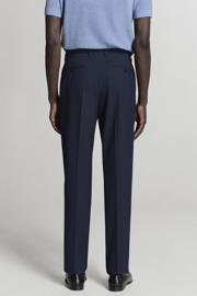 thumbnail: Mango Man slim fit pantalon - donkerblauw