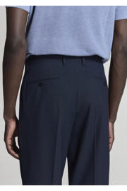 thumbnail: Mango Man slim fit pantalon - donkerblauw