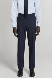 thumbnail: Mango Man slim fit pantalon - donkerblauw
