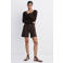 Mango denim straight leg bermuda short - bruin