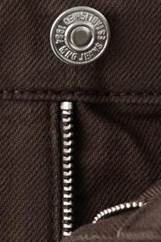 thumbnail: Mango denim straight leg bermuda short - bruin