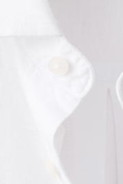 thumbnail: Mango Man regular fit overhemd met linnen - wit