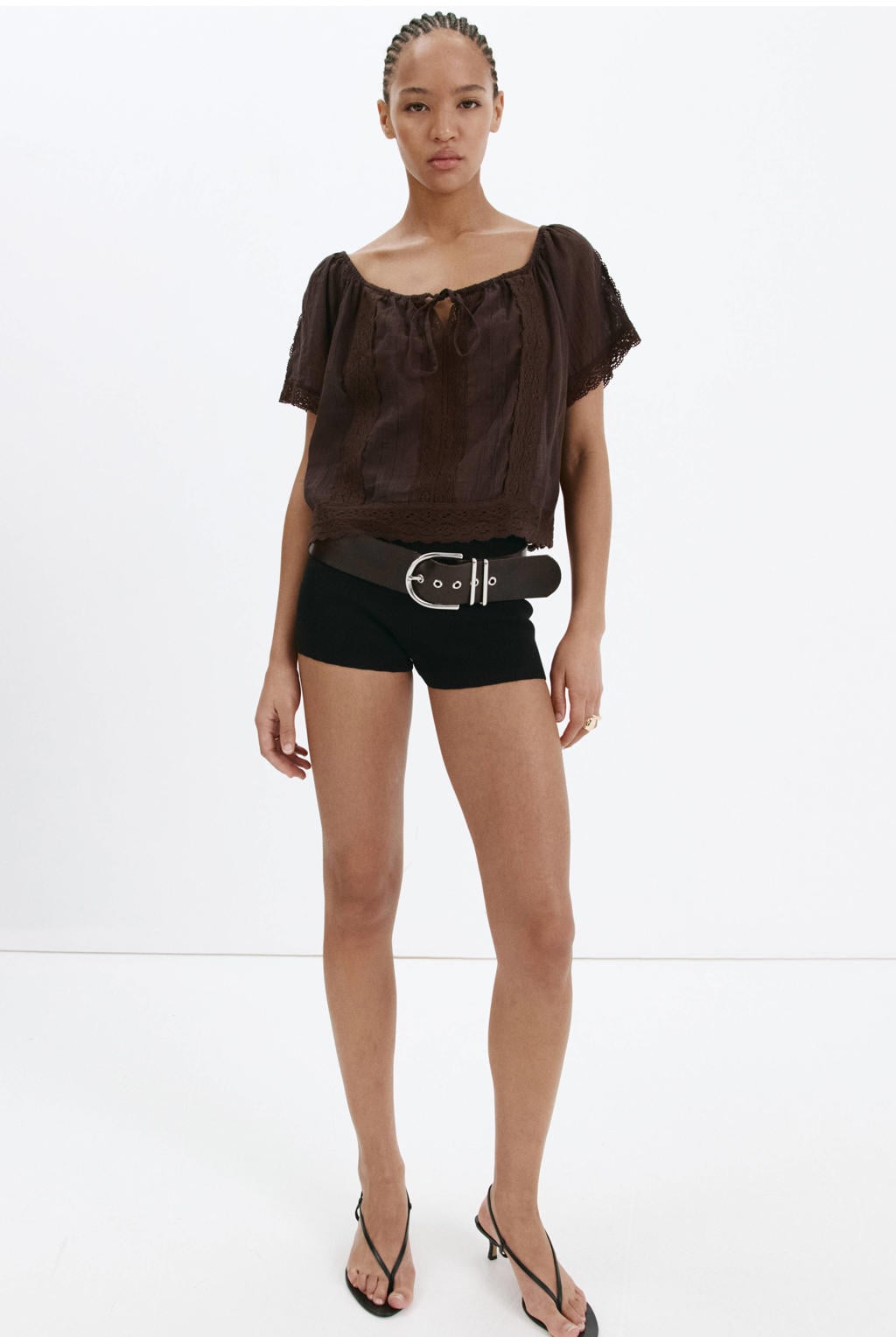 Mango top - bruin