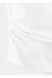 thumbnail: MANGO TEEN one shoulder top - wit