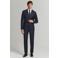 Mango Man wollen slim fit colbert - donkerblauw