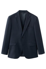 thumbnail: Mango Man wollen slim fit colbert - donkerblauw