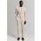 Mango Man slim fit gestreept colbert - lichtbeige