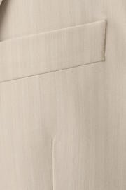 thumbnail: Mango Man slim fit gestreept colbert - lichtbeige