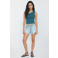 MANGO TEEN denim short - lichtblauw
