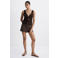 Mango straight leg casual short - bruin