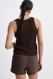 thumbnail: Mango straight leg casual short - bruin