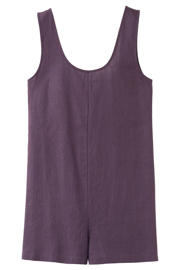 thumbnail: Mango jumpsuit met linnen - paars