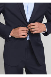 thumbnail: Mango Man wollen slim fit colbert - donkerblauw
