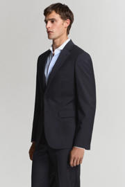 thumbnail: Mango Man wollen slim fit colbert - donkerblauw
