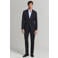 Mango Man wollen slim fit pantalon - marineblauw