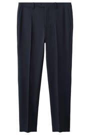 thumbnail: Mango Man wollen slim fit pantalon - marineblauw