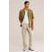 WE Fashion relaxed fit overhemd - groen