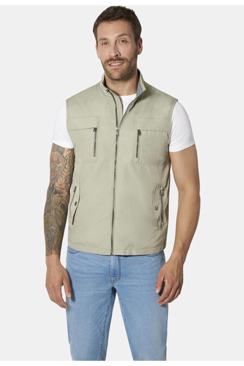Babista bodywarmer Plus Size - groen