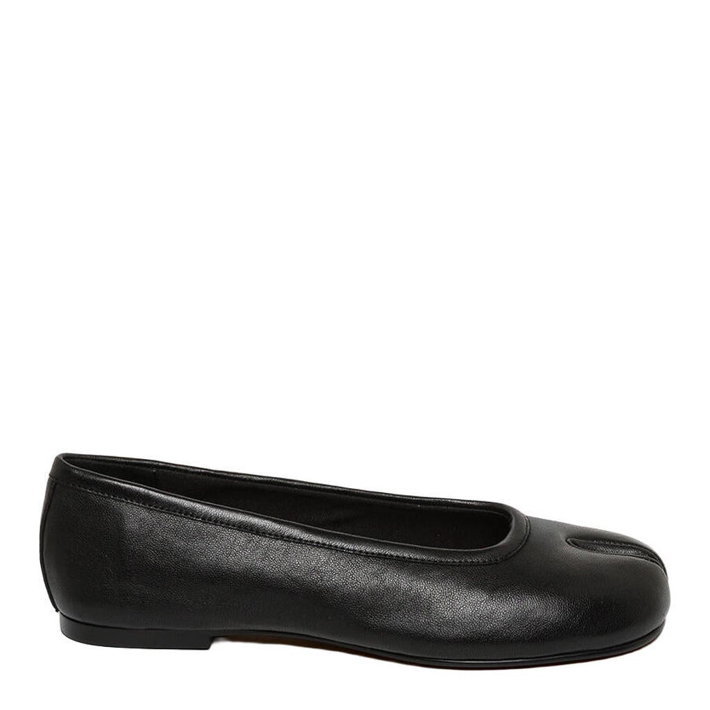 Zwarte dames Steve Madden Cipher leren ballerina's -