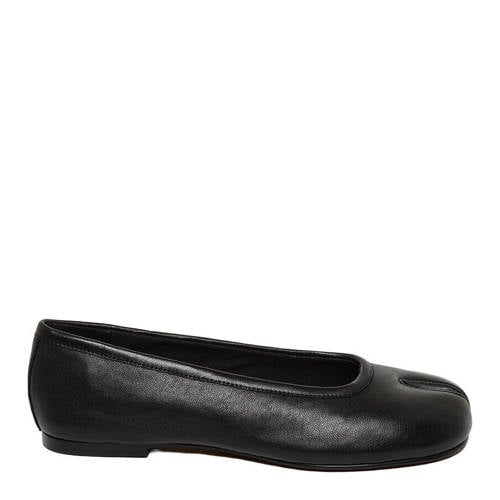 Steve Madden Cipher leren ballerina’s zwart