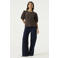 Garcia top met panterprint - bruin