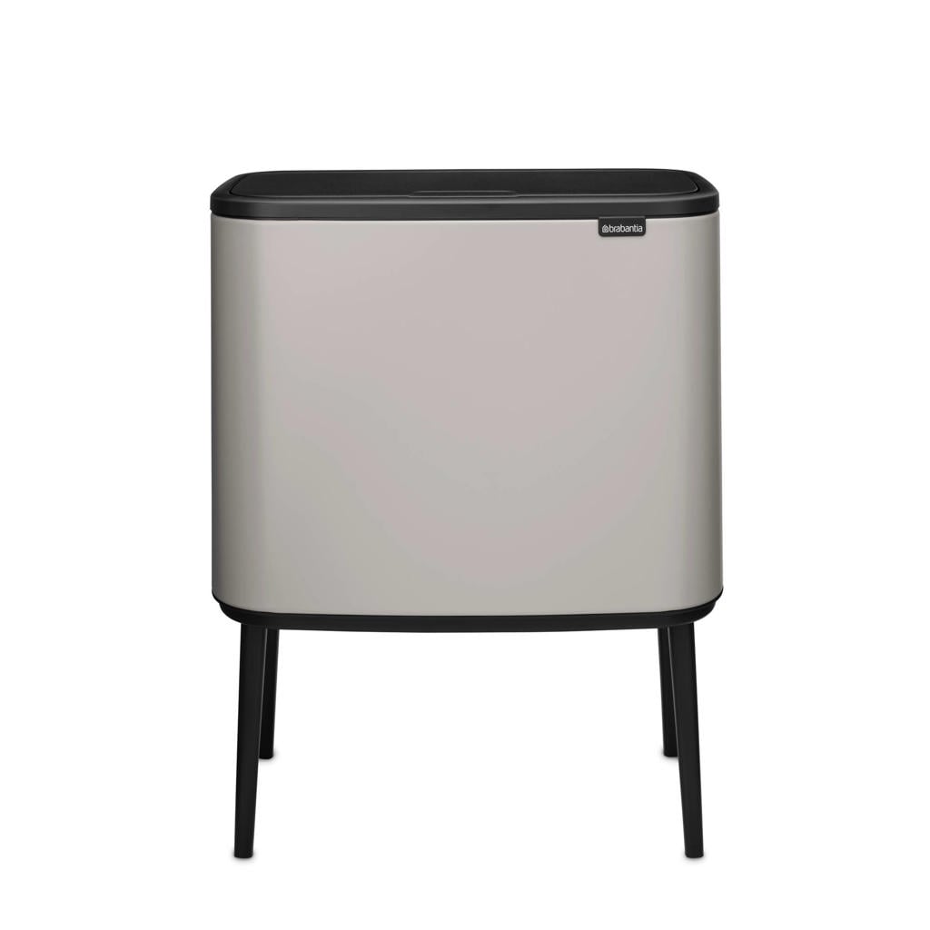 Brabantia Bo Touch Bin afvalemmer 11 + 23 liter met 2 kunststof binnenemmers