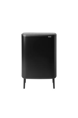 Bo Touch Bin Hi afvalemmer 2 x 30 liter met 2 kunststof binnenemmers
