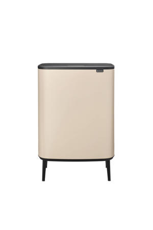 Bo Touch Bin Hi afvalemmer 2 x 30 liter met 2 kunststof binnenemmers
