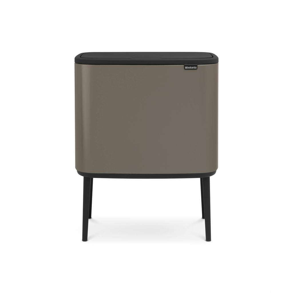 Brabantia Bo Touch Bin afvalemmer 3 x 11 liter met 3 kunststof binnenemmers