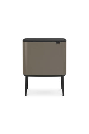 Bo Touch Bin afvalemmer 3 x 11 liter met 3 kunststof binnenemmers