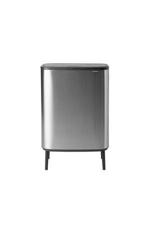 Bo Touch Bin Hi afvalemmer 60 liter met kunststof binnenemmer