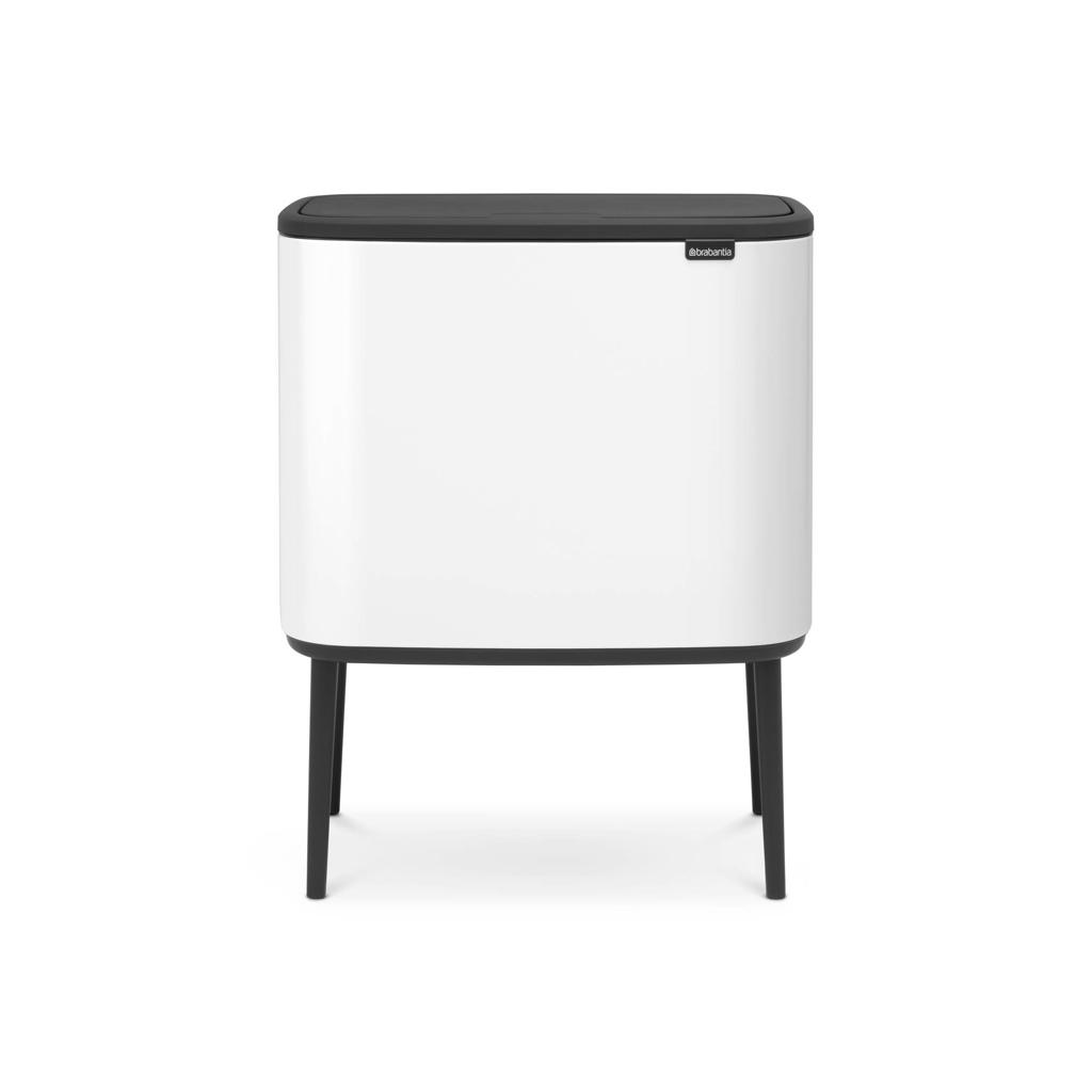 Brabantia Bo Touch Bin afvalemmer 11 + 23 liter met 2 kunststof binnenemmers