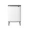 Brabantia Bo Touch Bin Hi afvalemmer 2 x 30 liter met 2 kunststof binnenemmers