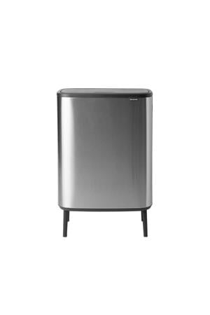 Bo Touch Bin Hi afvalemmer 2 x 30 liter met 2 kunststof binnenemmers