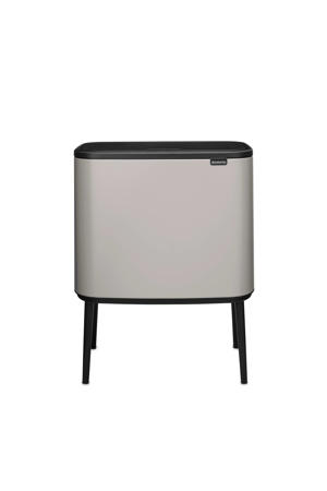 Bo Touch Bin afvalemmer 3 x 11 liter met 3 kunststof binnenemmers