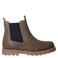 Tommy Hilfiger suède enkelboots met profielzool - kaki