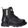 Tommy Hilfiger enkelboots met profielzool - zwart