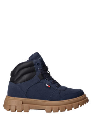 veterschoenen met profielzool - donkerblauw/zwart