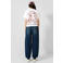 QS T-shirt met backprint - wit