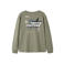 NAME IT KIDS T-shirt met backprint - groen