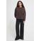 ICHI trui met borduursels - bruin