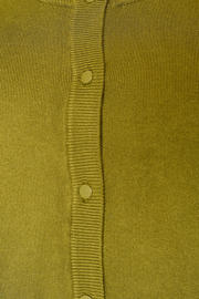 thumbnail: Zizzi rayon gebreid vest Plus Size - donkergroen
