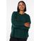 Zizzi trui Plus Size - donkergroen