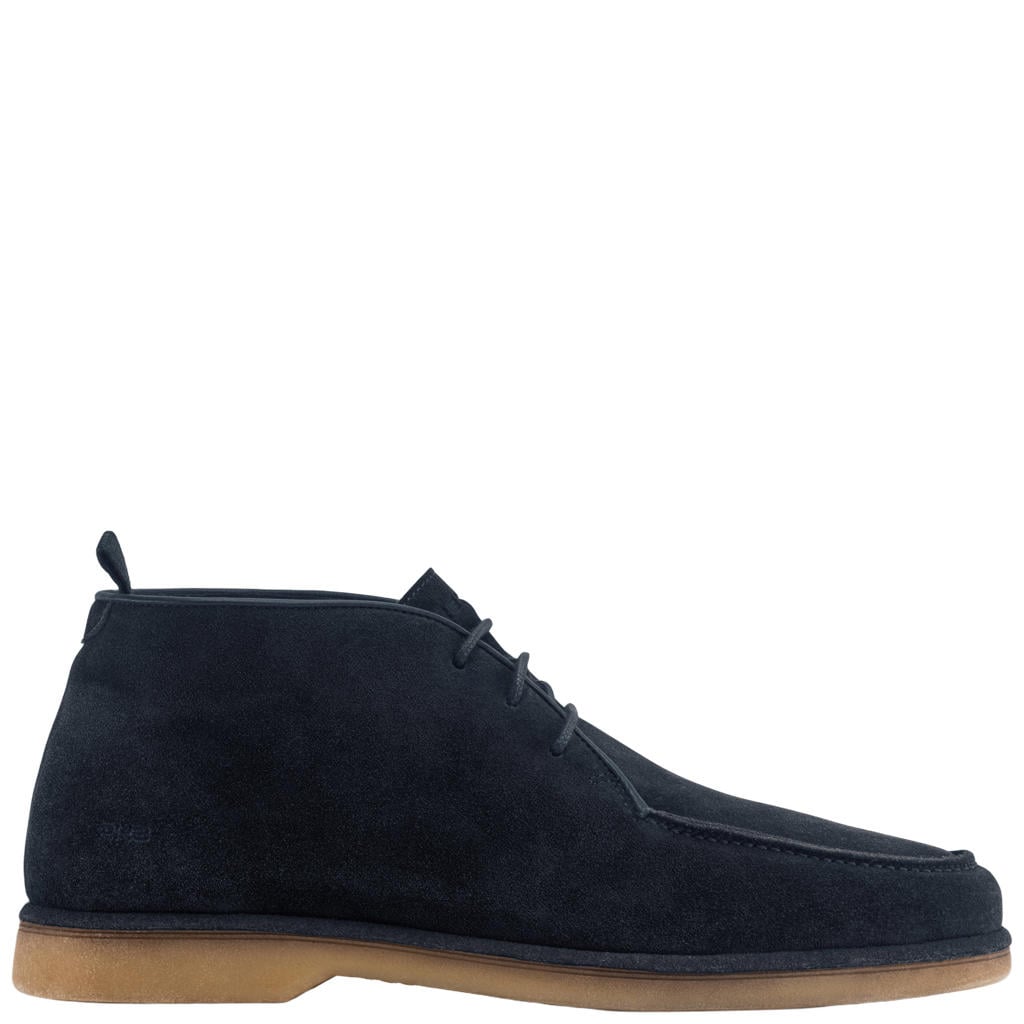 Rehab Collin suède veterboots - donkerblauw