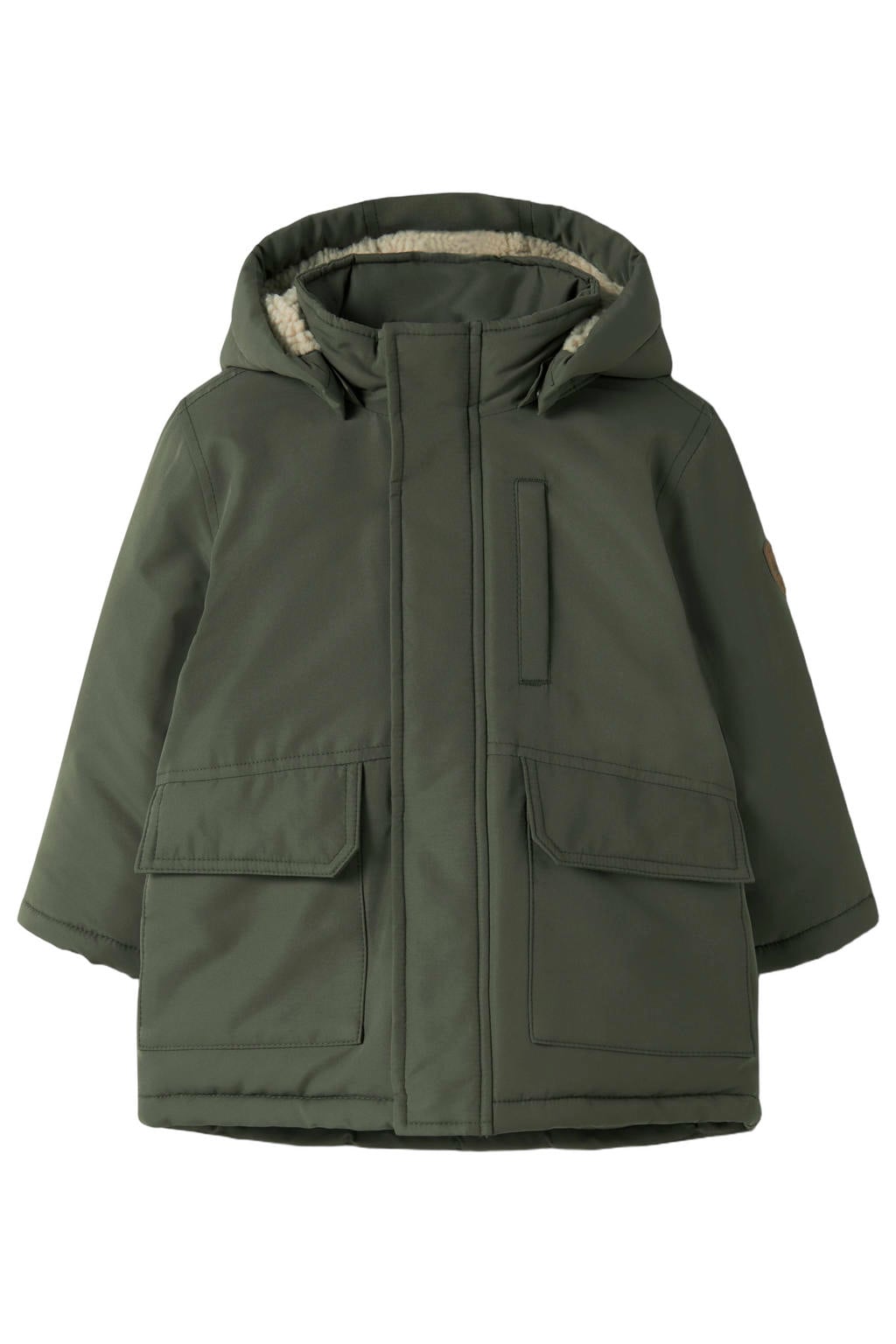 NAME IT MINI parka jas - groen