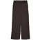 VERO MODA CURVE viscose wide leg casual broek Plus Size - donkerbruin