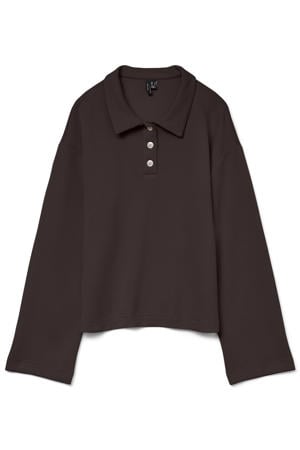 sweater Plus Size - donkerbruin