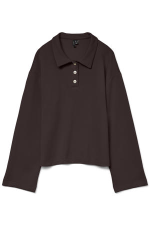sweater Plus Size - donkerbruin